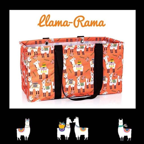 thirty one Bags Nwt Thirtyone Llama Rama Lg Utility Tote Poshmark